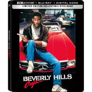 Alliance Home Entertainment Beverly Hills Cop Limited Edition Steelbook 4K UHD Blu-ray Movie, Comedy Action, 2-Disc Set