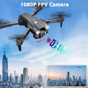 Beeprincess Beeprincess-20240514 Drone With Camera, Dual 4K HD Mini FPV RC Quadcopter