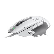 Logitech G 910-006144 G502 X Wired Gaming Mouse, LIGHTFORCE hybrid optical-mechanical primary switches, HERO 25K gaming sensor, compatible with PC - macOS/Windows (White)