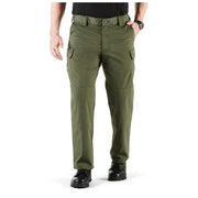 5.11 Work Gear Men's Stryke Pants, Adjustable Waistband, Stretchable Flex-Tac Fabric, TDU Green, 40W x 32L