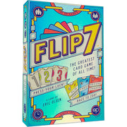 USAopoly PA172-871-002400-06 Flip 7, The Ultimate Blend of Press Your Luck and Strategy, Fast-Paced Addictive Card Game