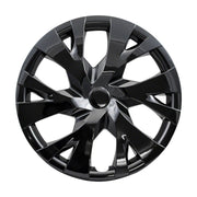 Coast2coast Automotive Wheel Cover Set, 15in, 6 Y Spoke, Gloss Black, Plastic, Pack of 4, IWC53315BLK