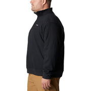 Columbia Hart Mountain II Men's Half Zip Fleece Jacket, Greenscape Heather, Medium, 141162