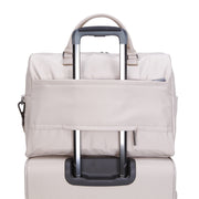 BTL 18-Inch Nylon Weekender Travel Duffel with Padded 15-Inch Laptop Sleeve, Taupe, Carry-On Size, BTL-25-WKDTPE