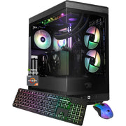 iBUYPOWER M403IBY40BG Y40 PRO Black Gaming PC Ryzen 9 7900X 4.7GHz NVIDIA GeForce RTX 5070Ti 20GB 32GB RAM 2TB SSD Win 11 Home Black