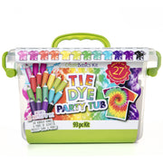 Create Basics 37426 18 Bottle Tie Dye Party Tub - Multicolor