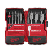 Milwaukee 49-22-0175 8-Piece Universal Quik-Lok Flat Boring Set