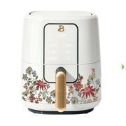 Beautiful 3 Qt Air Fryer with TurboCrisp Technology, EverGood Ceramic Nonstick Coating, Wildflower W