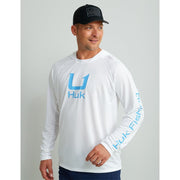 Huk Icon Long-Sleeve Hoodie White S