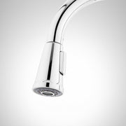 Signature Hardware SHXCGF107CP Single Handle Pull Down Kitchen Faucet in Chrome