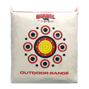 Morrell Outdoor Archery Bag Target, Weatherproof, Multi-Layered Density, Two Sides with 50+ Bullseyes, White, 29x14x31 in, 58505