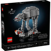 LEGO Star Wars AT-AT Walker Building Set with Rebel Snowspeeder, Display Stand, 525 Pieces, 75440