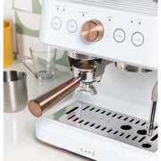 Cafe C7CESAS4RW3 Bellissimo Semi Automatic Espresso Machine Coffee Maker Matte White