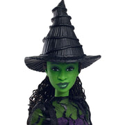Mattel JLG43 Universal Wicked Elphaba Fashion Doll & Accessories with Green Skin, Braided Black Hair