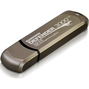 Kanguru Defender 3000 Secure Flash Drive, 16GB, FIPS 140-2 Level 3 Certified, AES 256-Bit Hardware Encrypted, SuperSpeed USB 3.0, Tamper-Resistant, Water Resistant