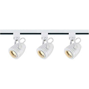 Nuvo Lighting TK417 3 Light 48in Brushed Nickel Contemporary Track Lighting Kit with Adjustable LED Heads