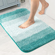 Walensee Non Slip Bathroom Mat, 20 x 32 Inches - Ombre Turquoise