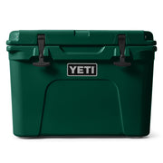 YETI Tundra 35 Hard Cooler, PermaFrost Insulation, Rotomolded Construction, Black Forest Green, 20 lb, 20x16.1x15.25 in, 10035450004