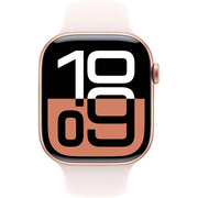 Apple Watch Gen 10 Series 10 46mm Rose Gold Aluminum - Light Blush Sport Band MWWT3LW/A