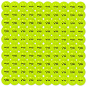 Vulcan VPRO Flight Outdoor Pickleball, Hi-Vis Yellow, 100-Pack, VPF-BULK100-YEL