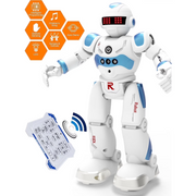 Babyltrl Smart Robot Toys with Remote Control for Kids, Programmable Educational Robot Toy with Gesture Control with 6 Floors for Boys and Girls Over 3 Years Old, Blue