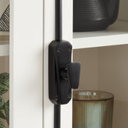 00969155 Brass Cabinet Cremone Bolt - Flat Black Powder Coat
