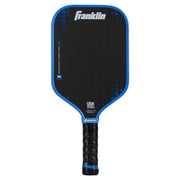 Franklin Sports Premier Carbon Fiber Pickleball Paddle, 14mm Polymer Core, Black Blue