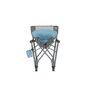 Timber Ridge DC-0013 Mulberry Bounce Camping Chair, Blue and Gray, Adult Use, 22lbs