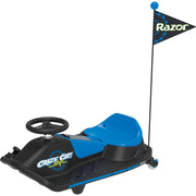Razor Crazy Cart Shift 12V Electric Drifting Go Kart for Kids High/Low Speed Switch
