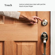 Level Home C-L12U Level Lock Smart Lock Touch Edition, Keyless Entry Satin Nickel