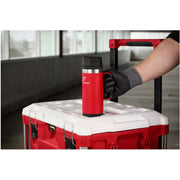 Milwaukee 48-22-8394R PACKOUT Red 18 Oz. Insulated Mug with Sip Lid