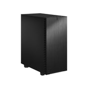 Fractal Design Define 7 Compact Mid Tower Computer Case, Black Brushed Aluminum, Supports ATX Micro ATX Mini ITX Motherboards, 4 Drive Bays, 7 Fan Support