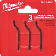 Milwaukee Tool 48-22-4257 Replacement Reaming Blades (3-Pack)