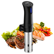 Behome CP-C819 Sous Vide Cooker Machine, 1100W Precision Cooker, Waterproof Immersion Circulator, Digital Touch Screen, Black
