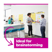 3M Post-it Super Sticky Easel Pad, Yellow Lined, 25 in x 30 in, 2 Pads, Model 561-0