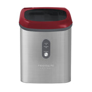 Frigidaire EFIC214 Gallery Stainless Steel Nugget Ice Maker, 33 lbs. Capacity, Red