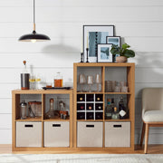 Better Homes & Gardens BH5336278612088 6-Cube Storage Organizer, Light Honey