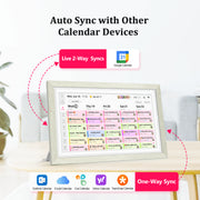 BIGASUO 159C 15.6 inch Digital Calendar Wall Planner & Chore Chart