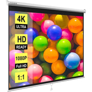 SPECSTAR 120 inch Manual Pull Down Projector Screen