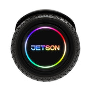 Jetson Dash Hoverboard, Safe 5 mph Speed, Active-Balance Technology, Multicolor LED Wheel Lights, Anti-Slip Grip Pads, Black, Ages 6+