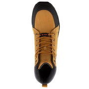 Lugz Work Men's Steel Toe Water Resistant Fortress Work Boots, Wheat, 9.5 Wide