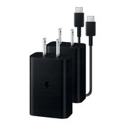 Samsung Power Bundle - (1) Type-C to Type-C Cable and (2) 15W Adapter