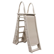 Confer Plastics A-Frame 7200 Adjustable Above Ground Pool Roll-Guard Safety Ladder