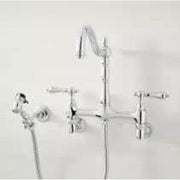 Signature Hardware SH232068 232068 Felicity Wall Mount Kitchen Faucet with Side Spray - Chrome
