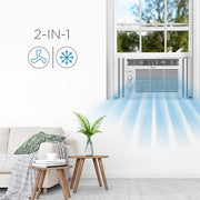 Midea MAW05M1WWT 5,000 BTU 115V Mechanical Window Air Conditioner