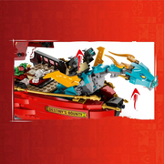LEGO 6425949 NINJAGO Destinys Bounty Race Against Time 71797 Building Toy Features a Ninja Airship, 2 Dragons and 6 Minifigures, Gift for Boys and Girls Ages 9+ Who Love Ninjas and Dragons