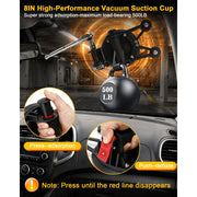 ChengXin Auto Windshield Glass Removal Tool Kit with Locking Function, Threader, Coil, Black - Windshield Cutter