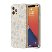 Incipio WM-IPH-2074-CCF Shockproof Bumper Cell Phone Case with 5-Foot Drop Protection, Antimicrobial TPU, Coconut Floral for Apple iPhone 12 and iPhone 12 Pro, WM-IPH-2074-CCF