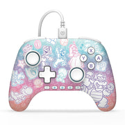 PowerA Advantage Wired Controller for Nintendo Switch 2, Mushroom Kingdom Edition, Hall Effect Thumbsticks, Mappable Buttons, On-Board Audio Controls, 10-Foot USB-C Cable