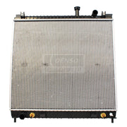 Denso Automotive Radiator with Transmission Oil Cooler, Black Finish, Fits Nissan Titan 2004-2015, Armada 2005-2015, Infiniti QX56 2004-2010, 221-3406